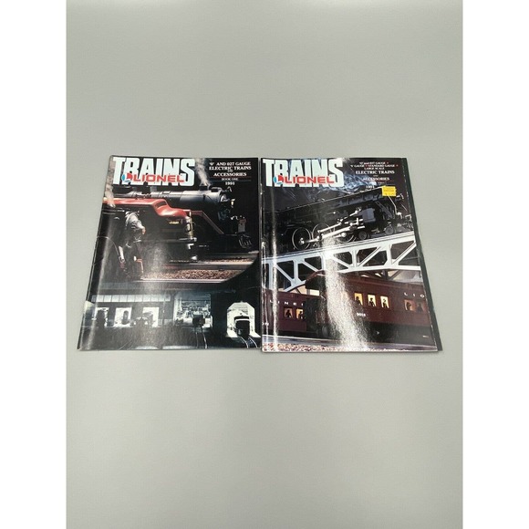 VTG 1991 LIONEL Electric Trains & Accessories Book 1 & 2 Magazine Catalog - Picture 1 of 16